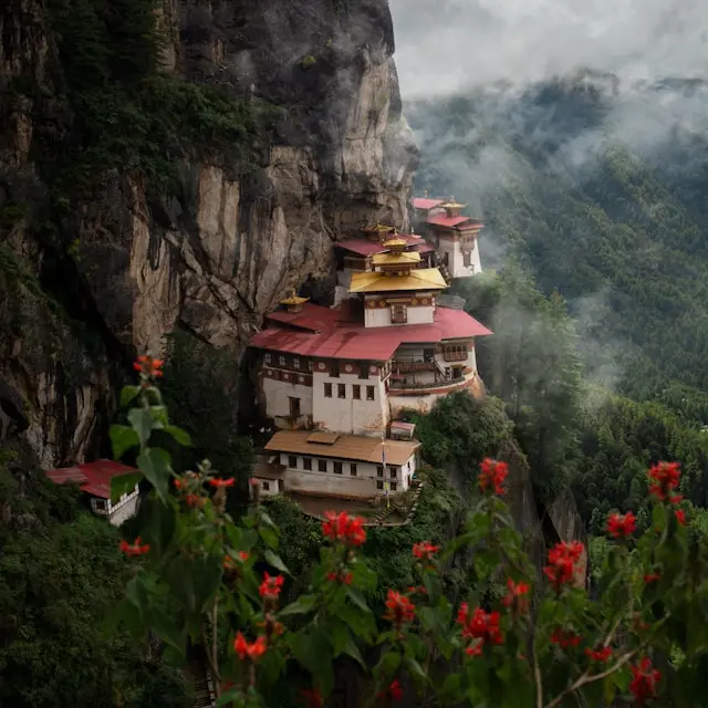Peaceful Bhutan Monastery
